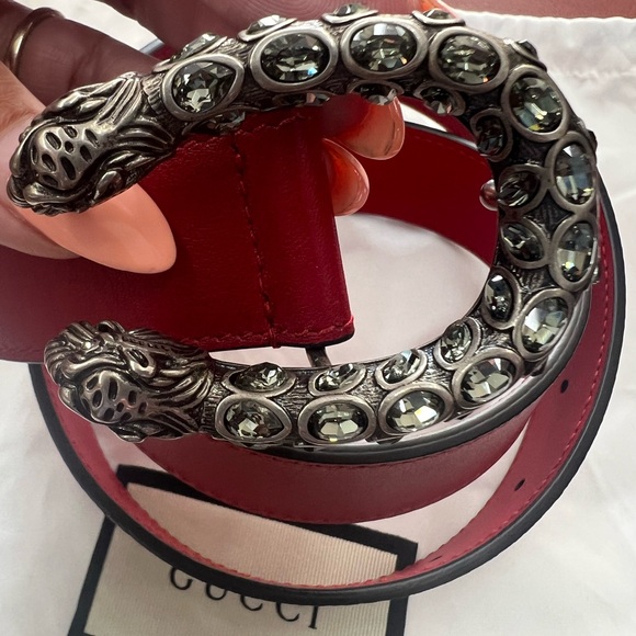 Gucci Dionysus Red Belt **Size 70** - Picture 6 of 6